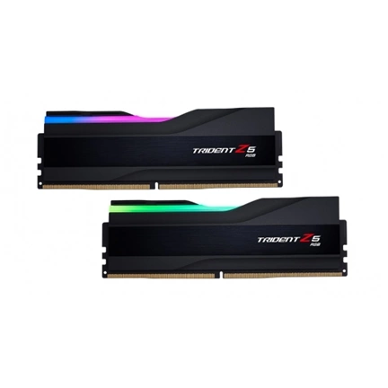 G.SKILL Trident Z5 RGB DDR5 6400MHz CL36 32GB Kit2 (2x16GB) Intel XMP Black G.SKILL Trident Z5 RGB DDR5 6400MHz CL36 32GB Kit2 (2x16GB) Intel XMP Black