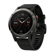 Garmin Fenix 5 010-01688-00 Szürke, fekete szíjjal