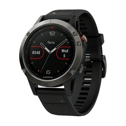 Garmin Fenix 5 010-01688-00 Szürke, fekete szíjjal