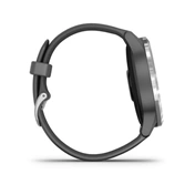 Garmin Vivoactive 4 Ezüst, szürke csattal