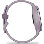 Garmin vívoactive 5 fitness okosóra - metállila alumíniumkeret, lila tok és szilikonszíj