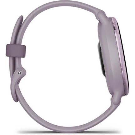 Garmin vívoactive 5 fitness okosóra - metállila alumíniumkeret, lila tok és szilikonszíj