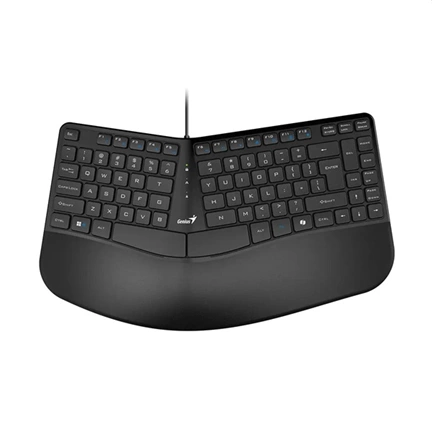 Genius Ergo KB-700 ergonomikus billentyűzet csuklótámasszal, Copilot gomb
