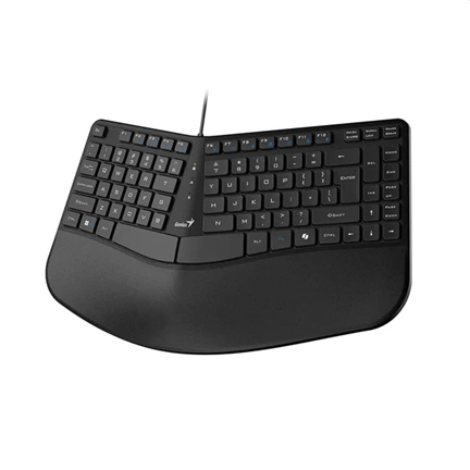 Genius Ergo KB-700 ergonomikus billentyűzet csuklótámasszal, Copilot gomb
