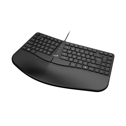 Genius Ergo KB-700 ergonomikus billentyűzet csuklótámasszal, Copilot gomb
