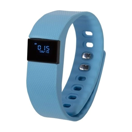 GoClever Smart Band fit okosóra, lépésszámláló; 240x20 kijelző KÉK