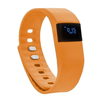 GoClever Smart Band fit okosóra, lépésszámláló; 240x20 kijelző NARANCS