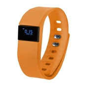 GoClever Smart Band fit okosóra, lépésszámláló; 240x20 kijelző NARANCS