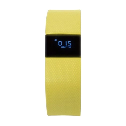GoClever Smart Band fit okosóra, lépésszámláló; 240x20 kijelző SÁRGA