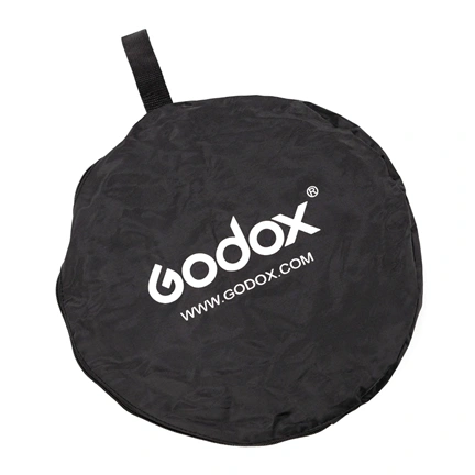 Godox 5-in-1 Gold, Silver, Soft Gold, White, Transparent Reflector disc - 60x90cm (RFT-06)
