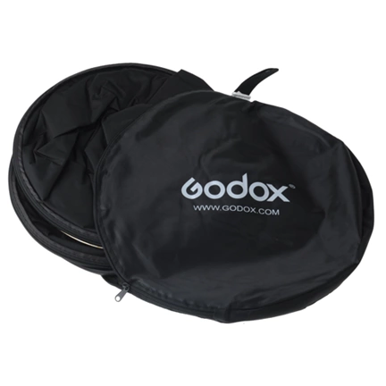 Godox 5-in-1 Reflector Soft Gold, Silver, Black, White, Transparent - 80cm (RFT-07)