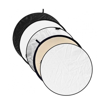 Godox 5-in-1 Reflector Soft Gold, Silver, Black, White, Transparent - 80cm (RFT-07)