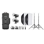 Godox Litemons LA300R K2 RGB LED Video Light 2 light kit (Black)