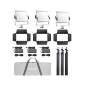 Godox Litemons LP1200Bi Bi color LED Light Panel 3 light kit