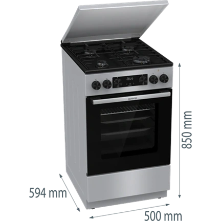 Gorenje GK5C63SH kombinált tűzhely