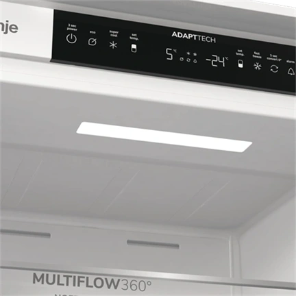 Gorenje NRKI519E41 beépíthető kombinált hűtőszekrény