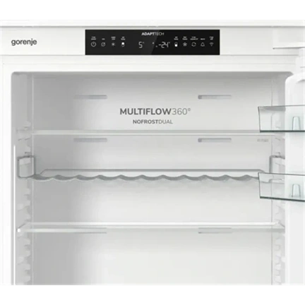 Gorenje NRKI619D61WFE beépíthető kombinált hűtőszekrény