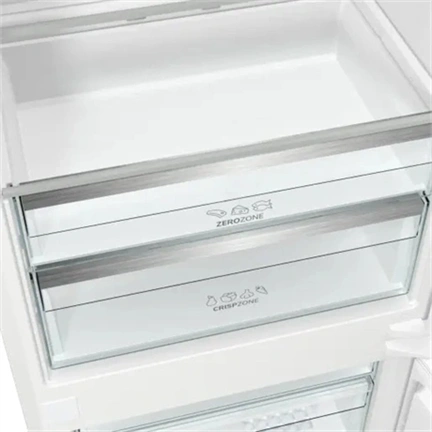 Gorenje NRKI619D61WFE beépíthető kombinált hűtőszekrény