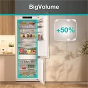 Gorenje NRKI619D61WFE beépíthető kombinált hűtőszekrény