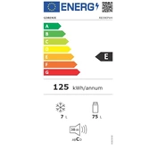Gorenje RB39EPW4 egyajtós hűtő
