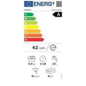 Gorenje WNHA62SASEU keskeny elöltöltős mosógép