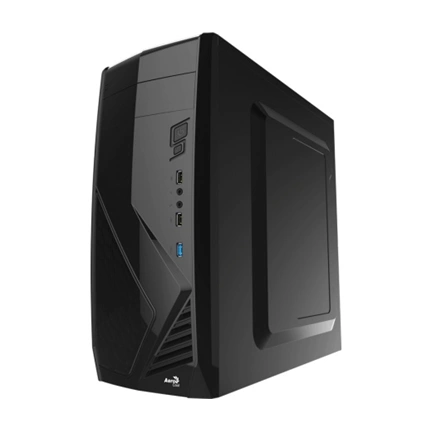 HÁZ AEROCOOL CS-1102 Fekete Ablakos
