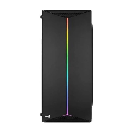 HÁZ Aerocool SPLIT RGB Midi-Tower - Fekete Ablakos