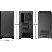 HÁZ BE QUIET Pure Base 500 Window Black