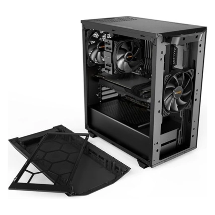 HÁZ BE QUIET Pure Base 500 Window Black