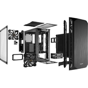 HÁZ BE QUIET Pure Base 500 Window Black