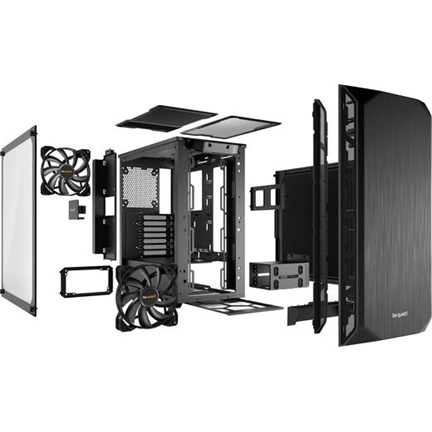 HÁZ BE QUIET Pure Base 500 Window Black