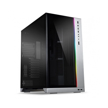 HÁZ Lian Li O11 Dynamic XL ROG Certified Tempered Glass Silver
