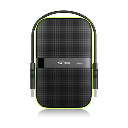 HDD EXT Silicon Power Armor A60 2TB Fekete