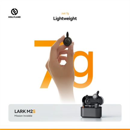 HOLLYLAND LARK M2S COMBO Vezeték Nélküli Mikrofon Szürke