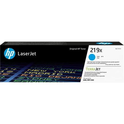 HP 219X Cyan LaserJet