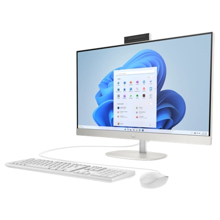 HP AIO 27-cr1001nn 27" FHD AG IPS 300d, Core Ultra5-125U 1.3GHz, 16GB, 512GB SSD, Win 11, fehér
