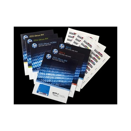 HP LTO-6 Ultrium RW Bar Code Label Pack