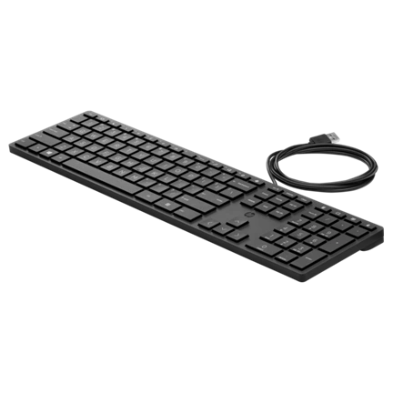 HP Vezetékes Billentyűzet USB 320K, Magyar