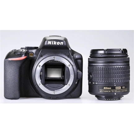 Használt Nikon D5600 + 18-55mm VR AF-P sn:6124379-23854183