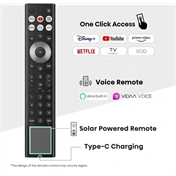 Hisense 100" U8Q televízió 4K 165Hz ULED MiniLED Smart TV, Vidaa OS