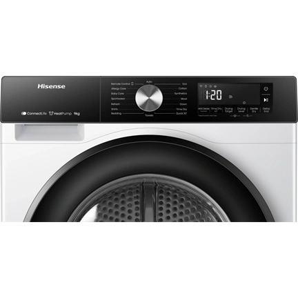 Hisense DH3S902BW3 szárítógép 9kg