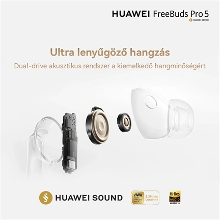 Huawei FreeBuds Pro 5 fülhallgató, homok