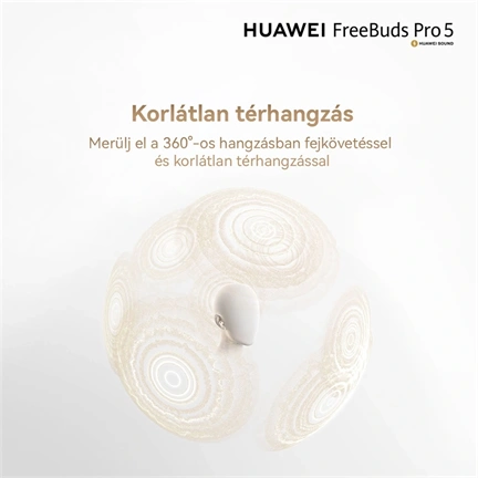 Huawei FreeBuds Pro 5 fülhallgató, homok