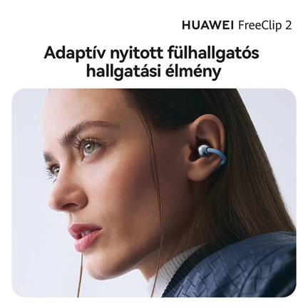 Huawei FreeClip 2 fülhallgató, fehér