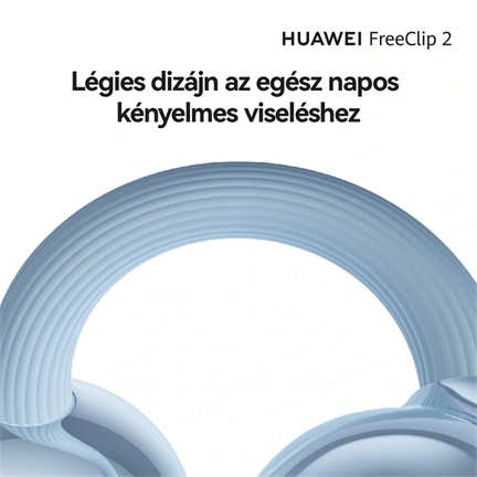 Huawei FreeClip 2 fülhallgató, fekete