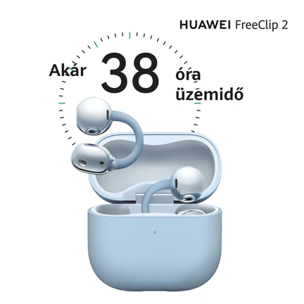 Huawei FreeClip 2 fülhallgató, fekete