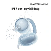 Huawei FreeClip 2 fülhallgató, fekete