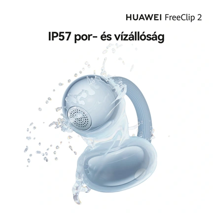 Huawei FreeClip 2 fülhallgató, fekete
