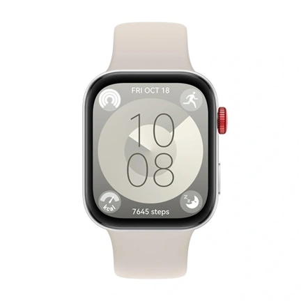 Huawei Watch Fit 3 okosóra, fehér