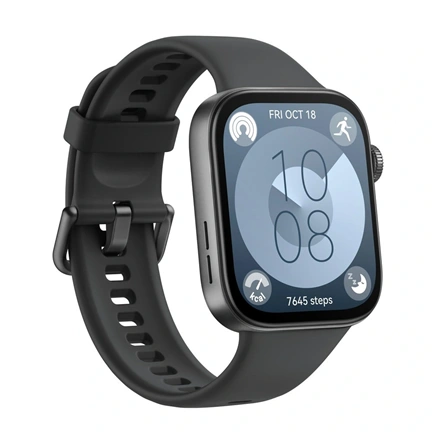 Huawei Watch Fit 3 okosóra, fekete